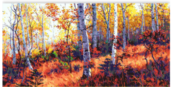 Digital Oil Painting Landscape Wall Art - Frameless Canvas Home Decor