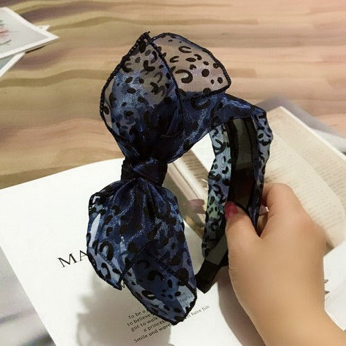 Lace Headband with Bow - Adult Hair Accessory