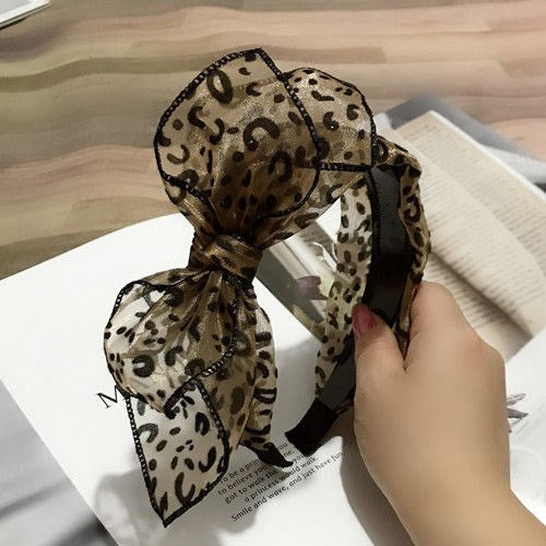 Lace Headband with Bow - Adult Hair Accessory