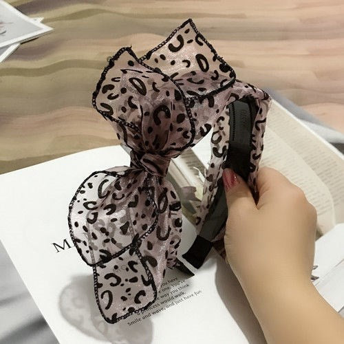 Lace Headband with Bow - Adult Hair Accessory