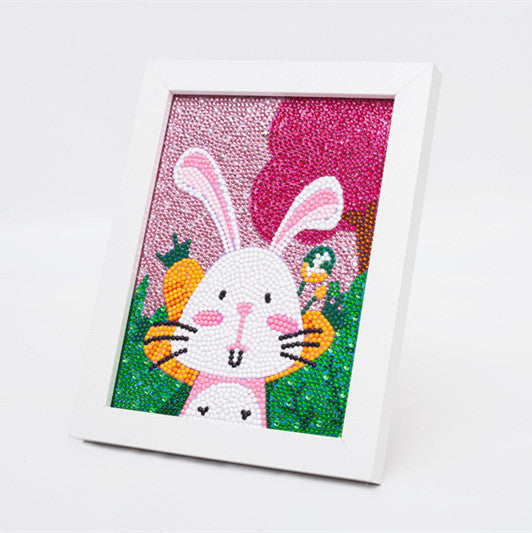 Diamond Painting Kit for Kids Princess Cartoon Art Home Decor & Gift - Multiple Styles