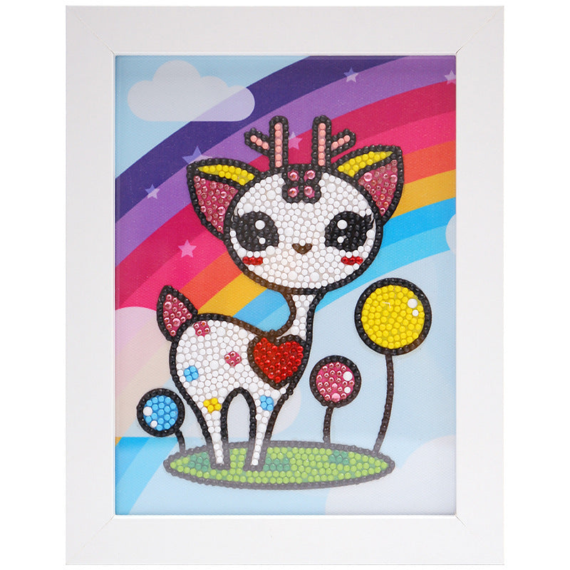 Diamond Painting Kit for Kids Princess Cartoon Art Home Decor & Gift - Multiple Styles
