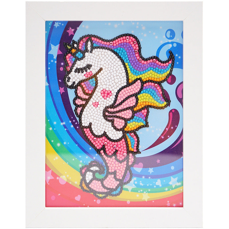 Diamond Painting Kit for Kids Princess Cartoon Art Home Decor & Gift - Multiple Styles