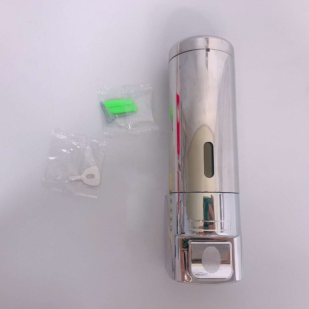 Stainless Steel Wall-Mounted Soap Dispenser Single & Double