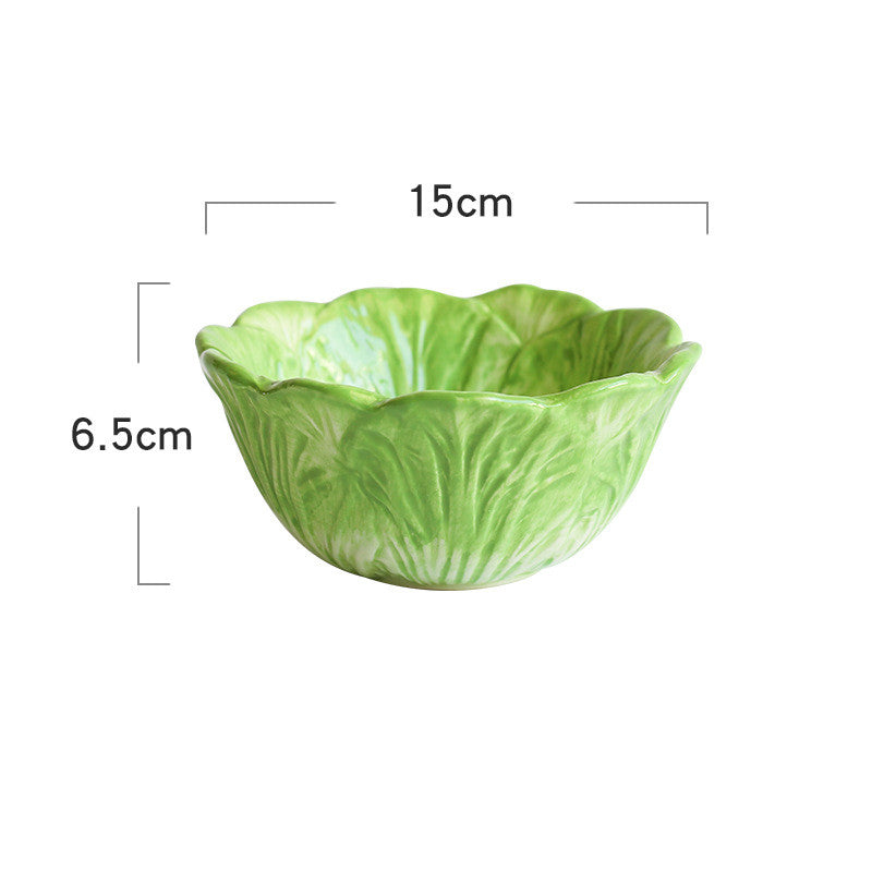 Cute Bunny Shape Children's Ceramic Dinnerware Set - Microwave Safe, Assorted Colors