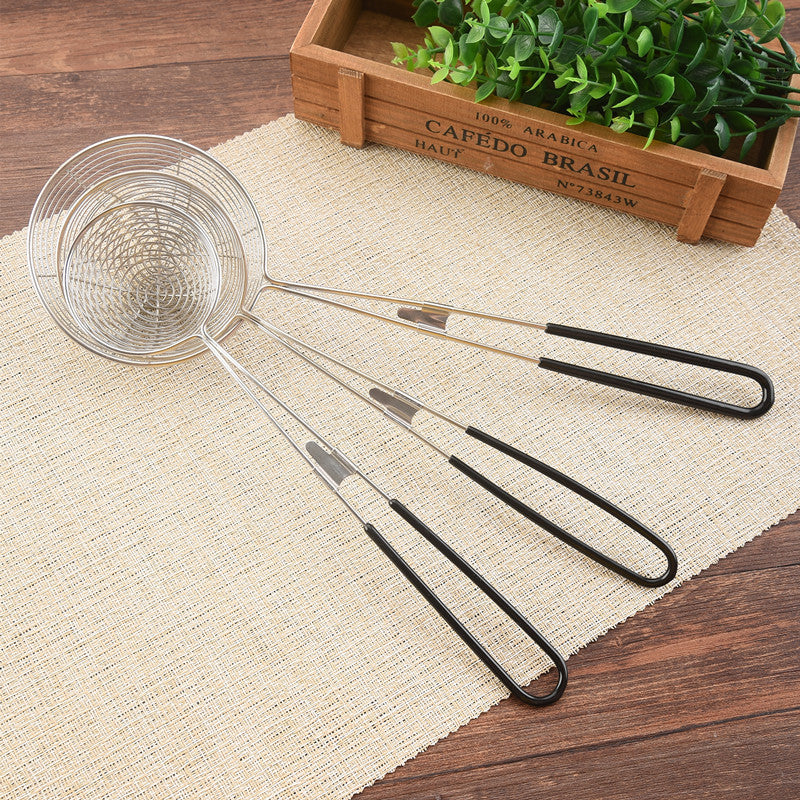 Stainless Steel Colander for Kitchen Drainage - Small Wire Mesh, Multiple Sizes