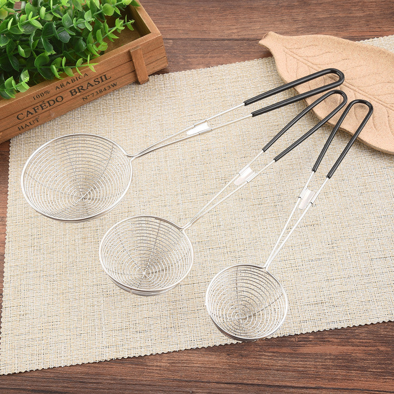 Stainless Steel Colander for Kitchen Drainage - Small Wire Mesh, Multiple Sizes