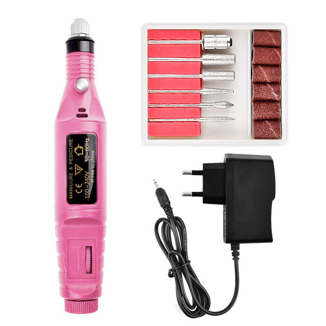Nail Polisher Machine - Electric Nail Buffer