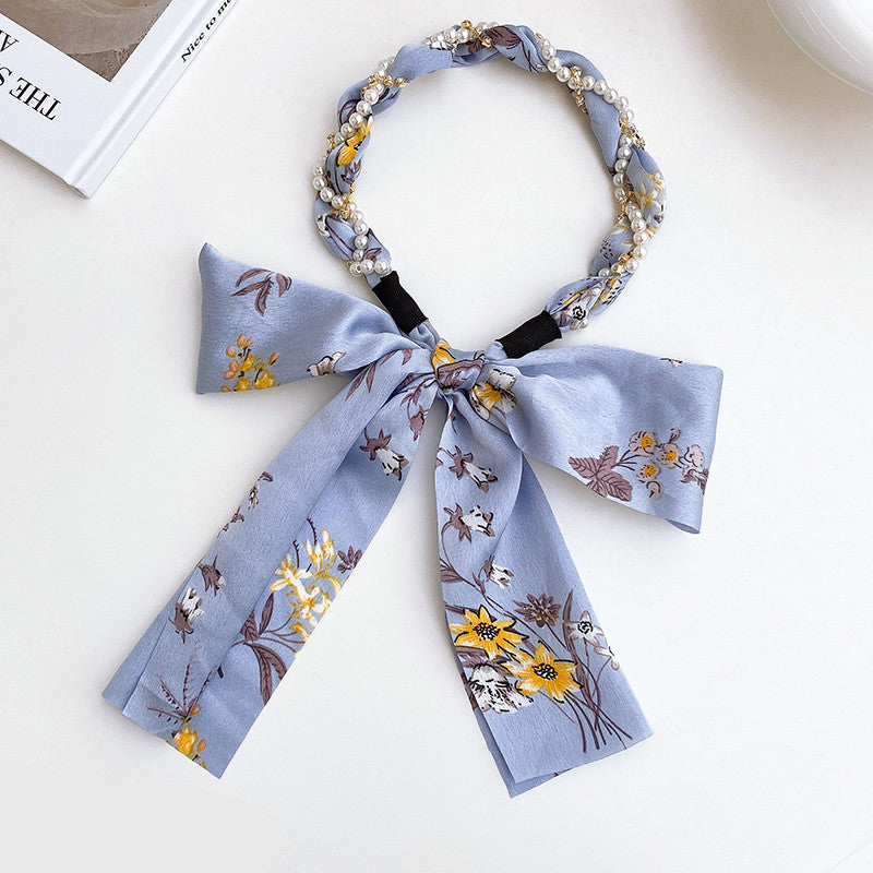 Spring Streamer Headband Hair Tie Bow Accessory