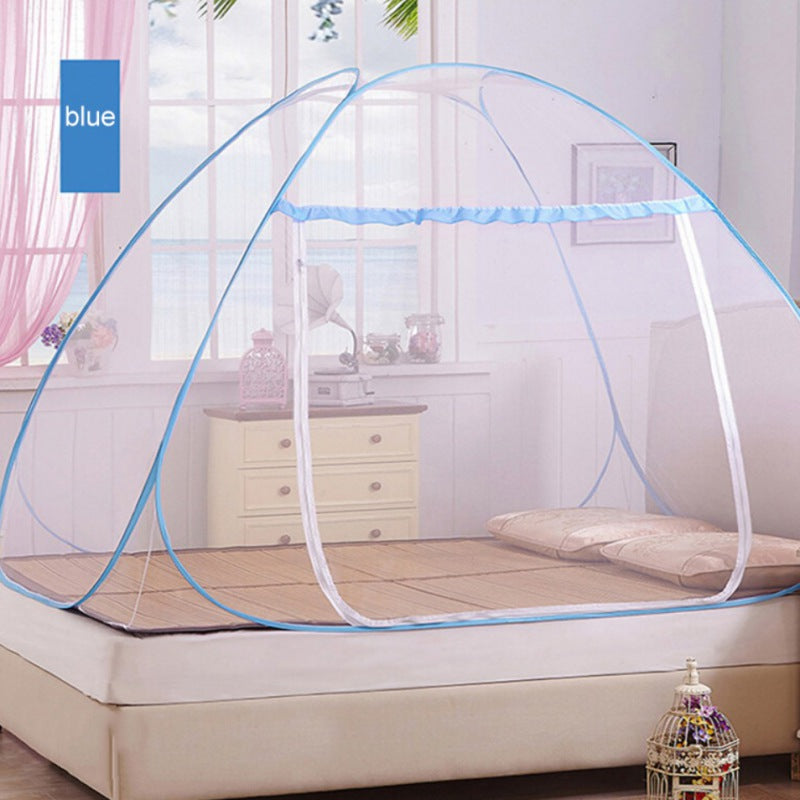 Yurt Mosquito Net for Bed Double Doors Child & Adult Safe Insect Screen