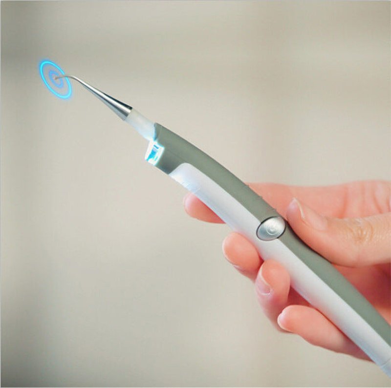 Electric Dental Calculus Remover for and Plaque Removal - Green