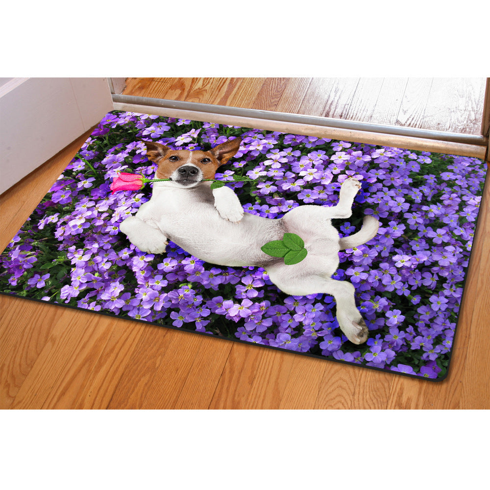 Multi-Purpose Rubber Door Mat for Kitchen & Dining Entrance 40x60cm