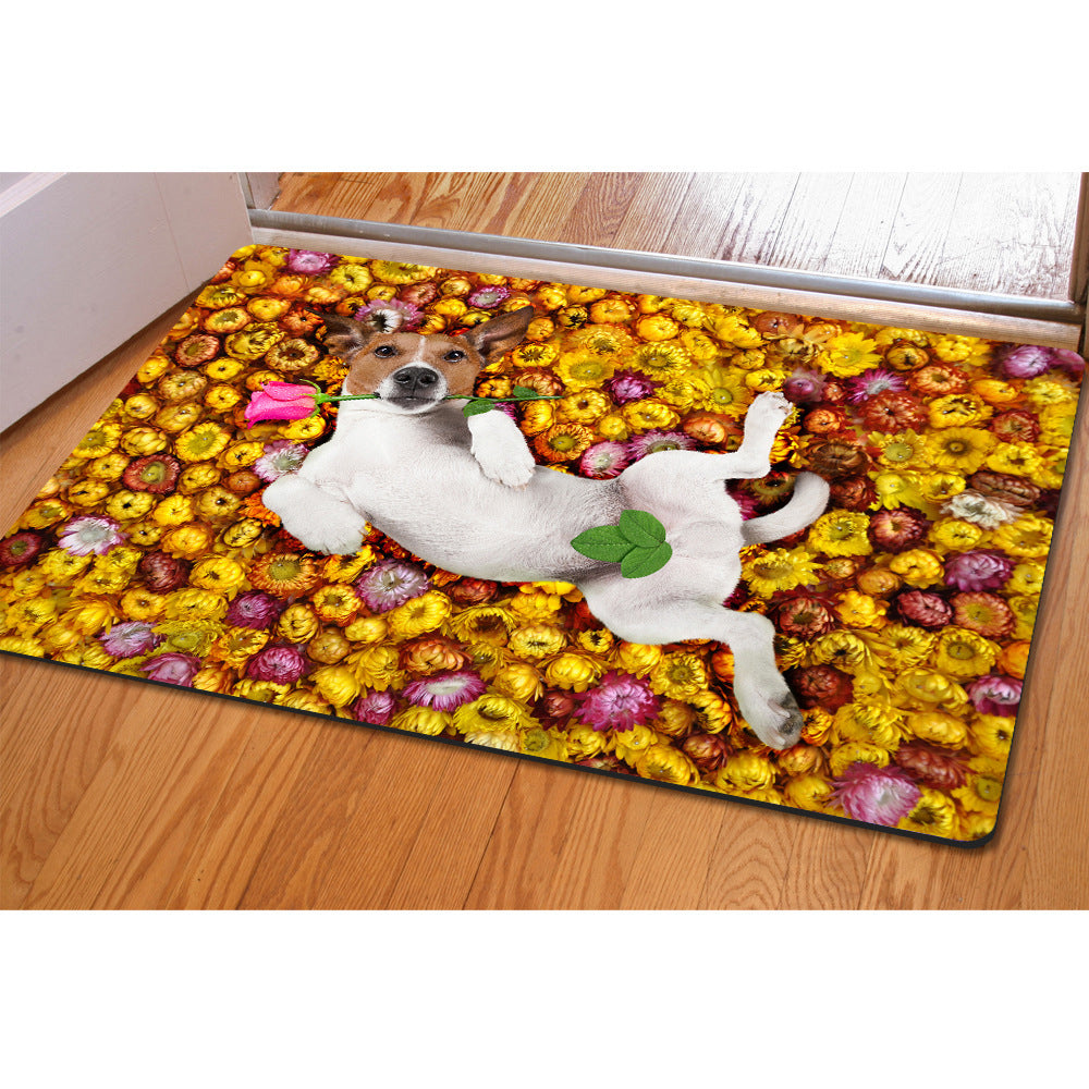 Multi-Purpose Rubber Door Mat for Kitchen & Dining Entrance 40x60cm