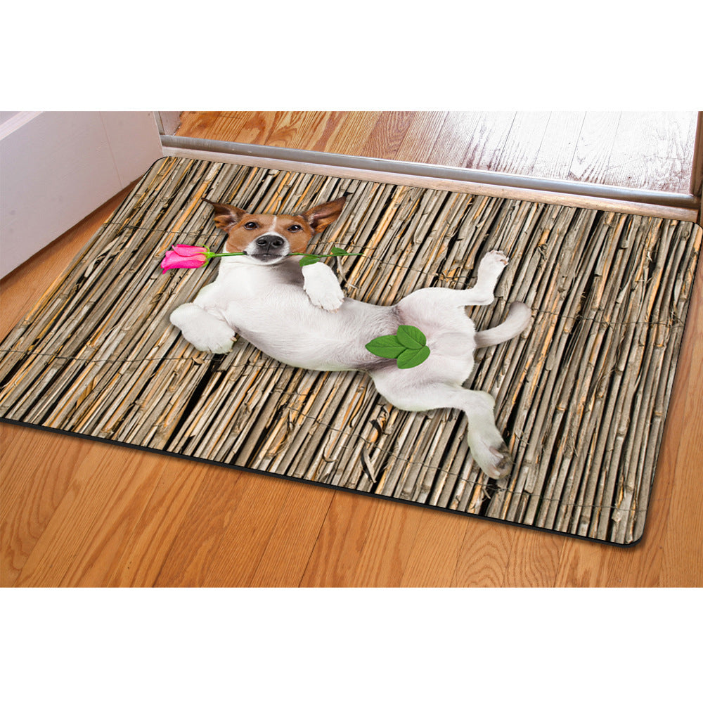 Multi-Purpose Rubber Door Mat for Kitchen & Dining Entrance 40x60cm