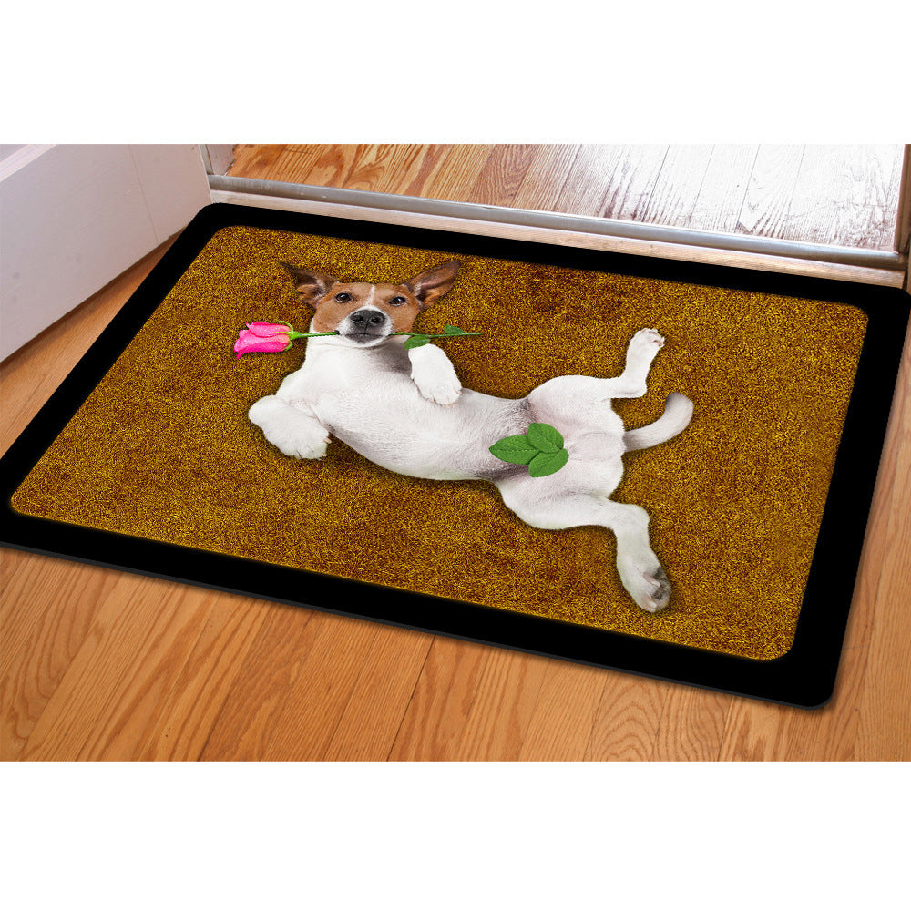 Multi-Purpose Rubber Door Mat for Kitchen & Dining Entrance 40x60cm