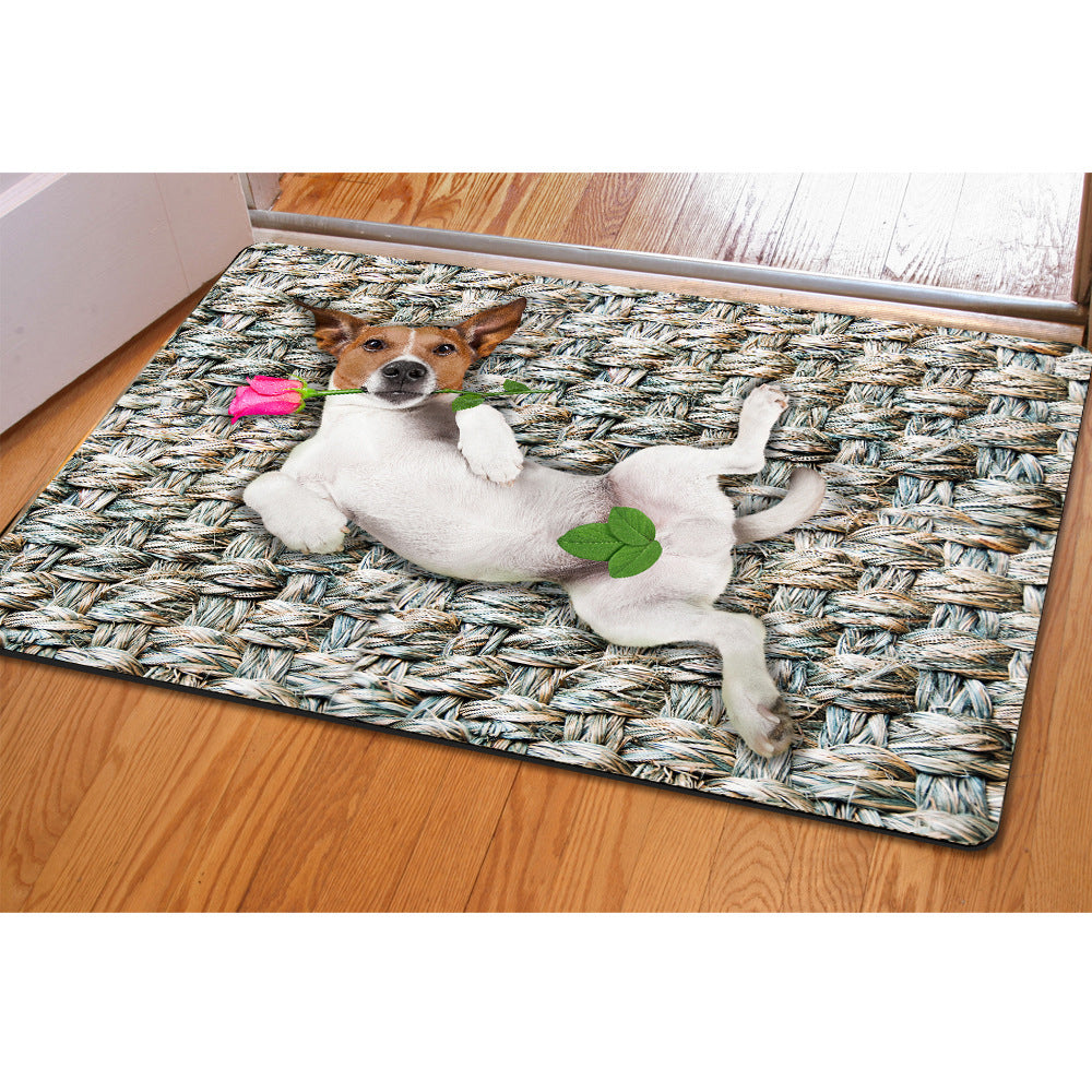 Multi-Purpose Rubber Door Mat for Kitchen & Dining Entrance 40x60cm