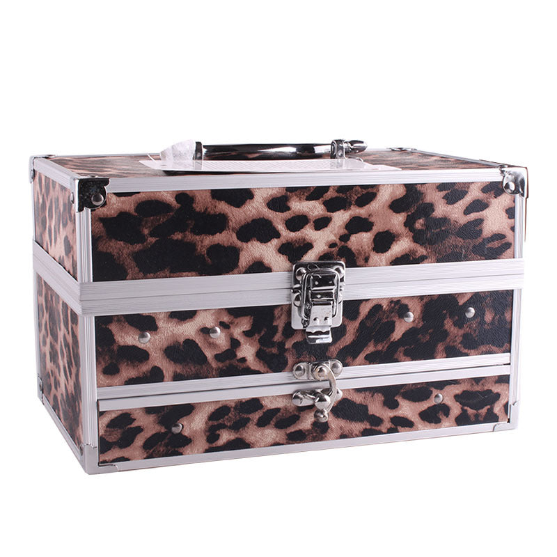 Multicolor Makeup Organizer Box for Cosmetic Storage and Eyeshadow Palette