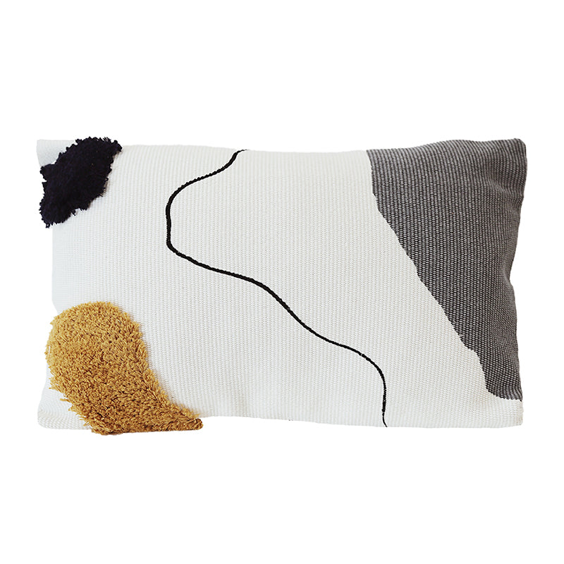 Abstract Line Tufted Square & Waist Pillow Cushions - Home & Garden