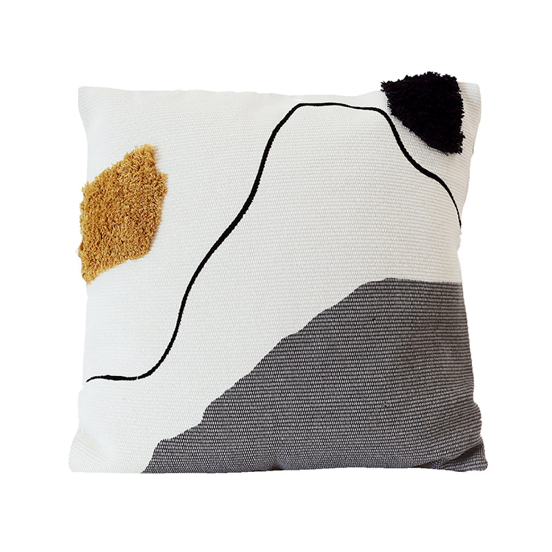 Abstract Line Tufted Square & Waist Pillow Cushions - Home & Garden