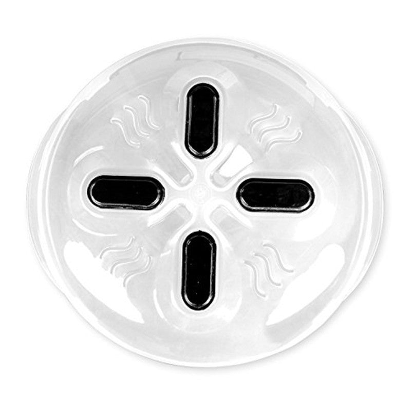 Microwave Splash-Proof Cover with Safety Magnet - Plastic Hovering Cover 300x85mm