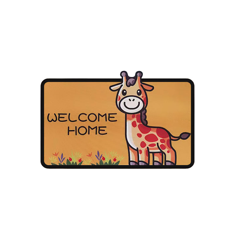 Non-Slip Floor Mat for Pets and Home Entryway 40x60cm - Corgi, Bone, Couple Dog Styles