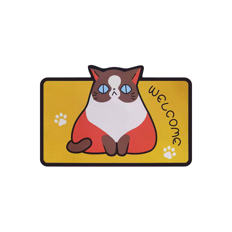 Non-Slip Floor Mat for Pets and Home Entryway 40x60cm - Corgi, Bone, Couple Dog Styles