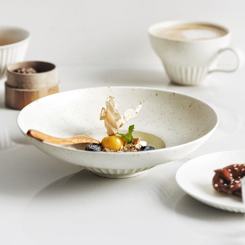 Porcelain Coffee Cup and Saucer Set Handmade Japanese Style Kitchenware