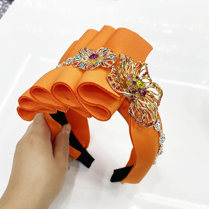 Crystal Diamond Headband with U-Shape Design