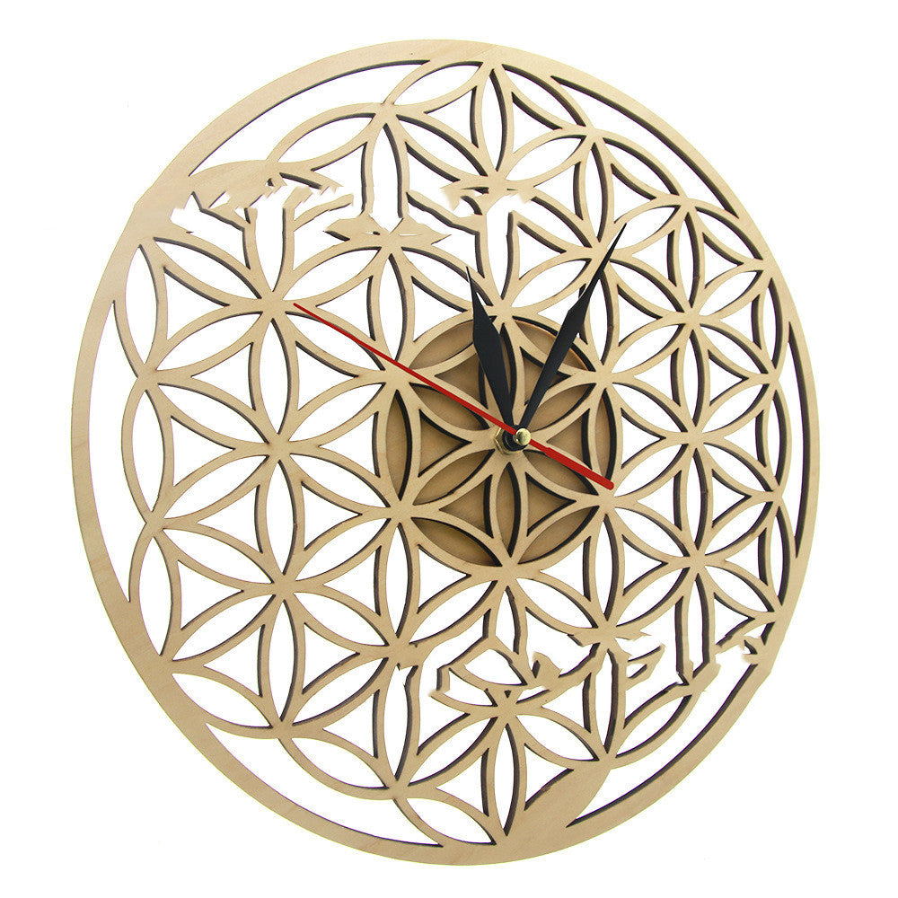 Modern Wall Clock Quartz Silent Sweep Movement Home Living Room Decor