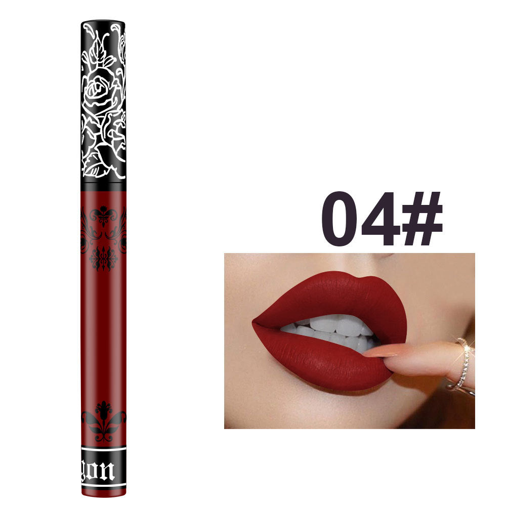 Matte Waterproof Lip Gloss Non-Marking Dip Cup Lipstick - Multiple Colors