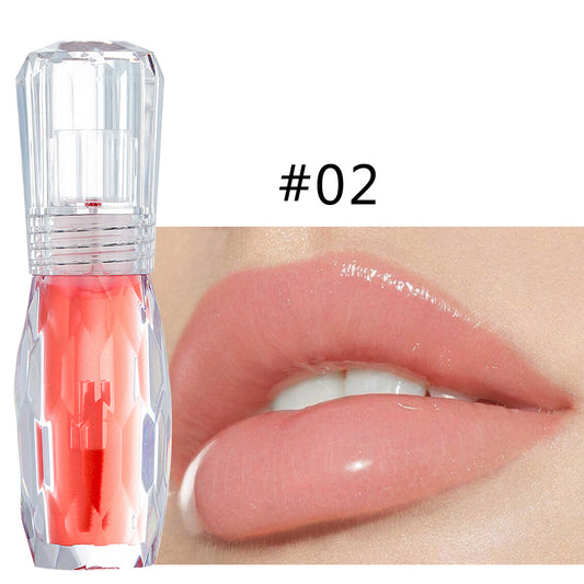 Colorful 3D Jelly Lip Gloss Moisturizing Lipstick for All Styles