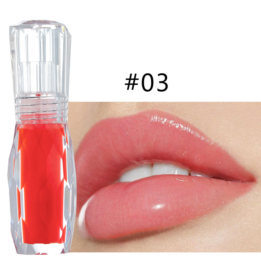 Colorful 3D Jelly Lip Gloss Moisturizing Lipstick for All Styles