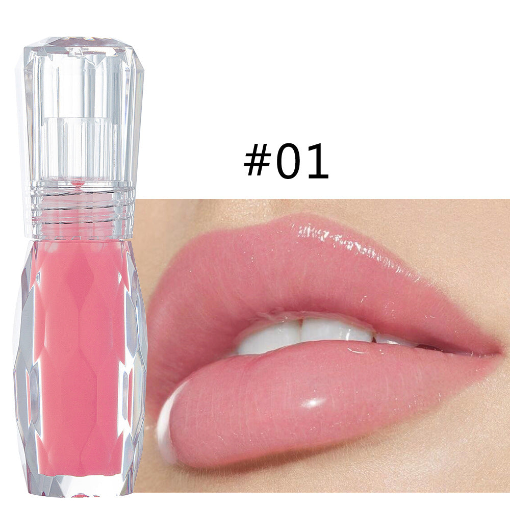 Colorful 3D Jelly Lip Gloss Moisturizing Lipstick for All Styles