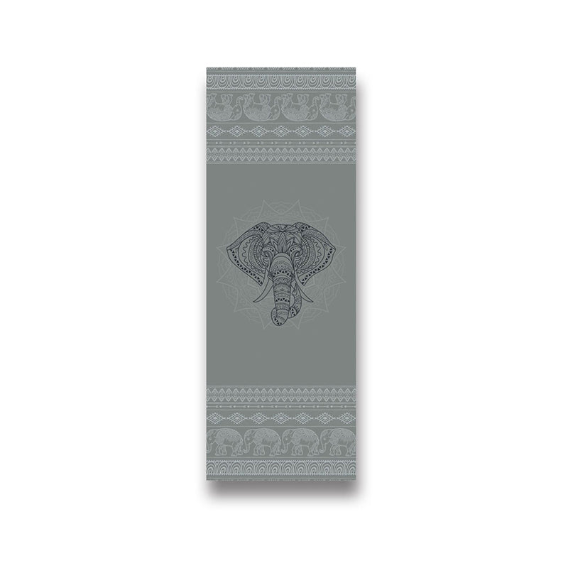 Yoga Towel Non-Slip Travel & Exercise Mat - Diamond Textured Fabric