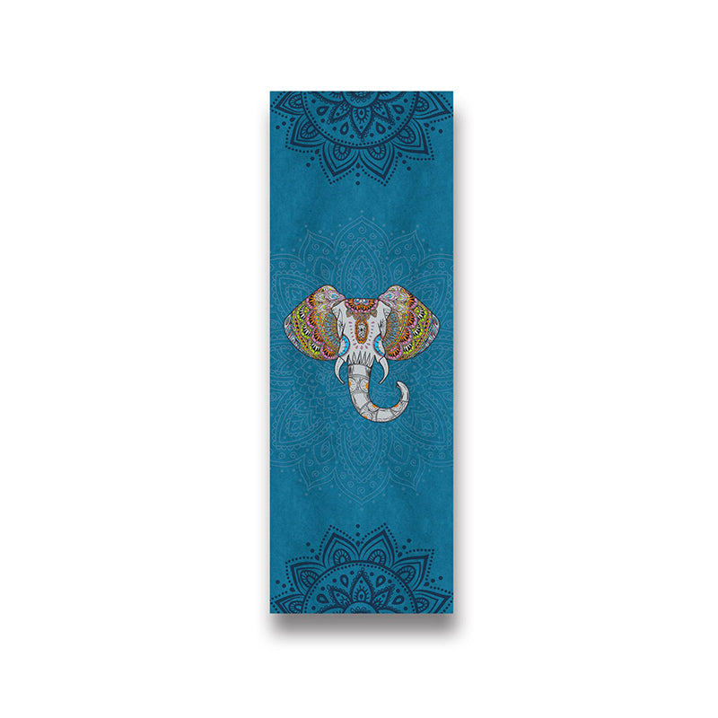 Yoga Towel Non-Slip Travel & Exercise Mat - Diamond Textured Fabric