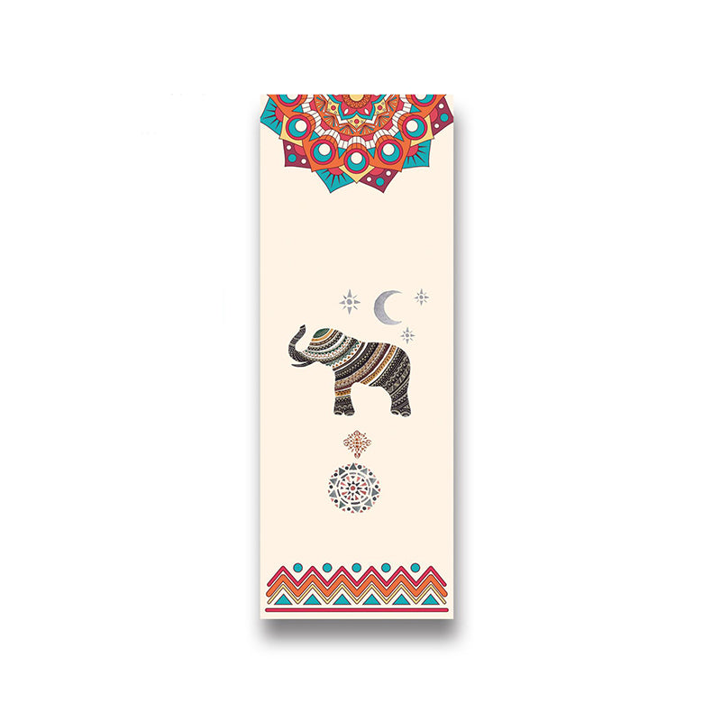 Yoga Towel Non-Slip Travel & Exercise Mat - Diamond Textured Fabric