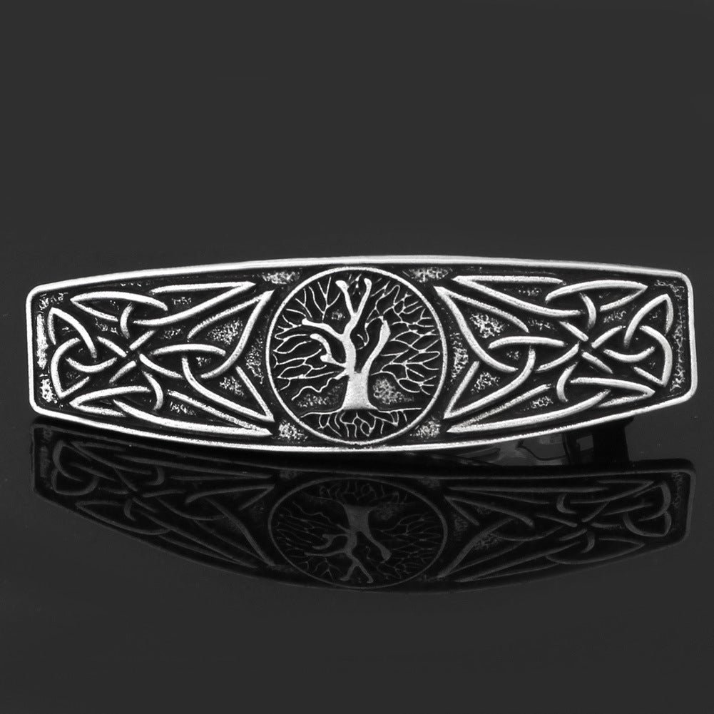 Viking Style Hairpin Tree of Life Alloy Hair Accessory for Weddings & Gifts