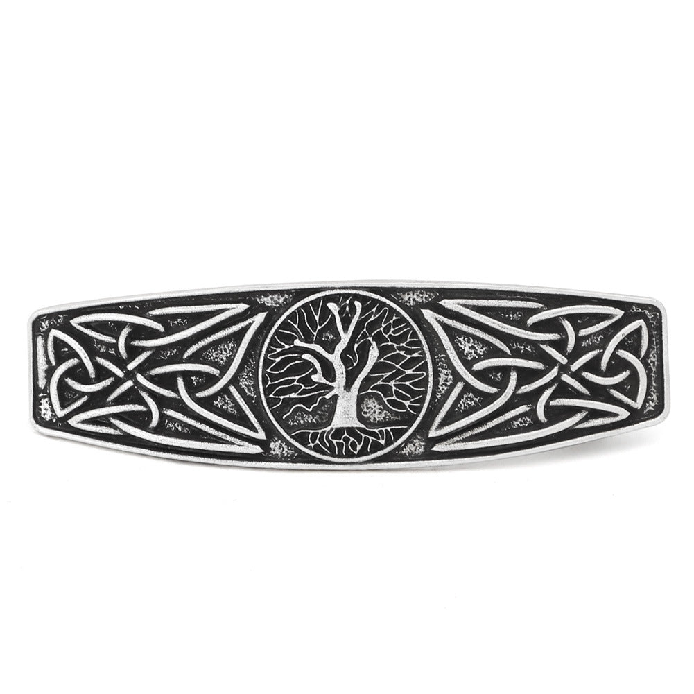 Viking Style Hairpin Tree of Life Alloy Hair Accessory for Weddings & Gifts
