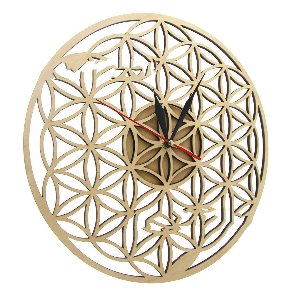 Modern Wall Clock Quartz Silent Sweep Movement Home Living Room Decor