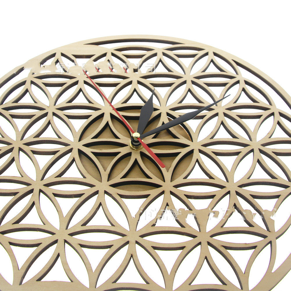 Modern Wall Clock Quartz Silent Sweep Movement Home Living Room Decor