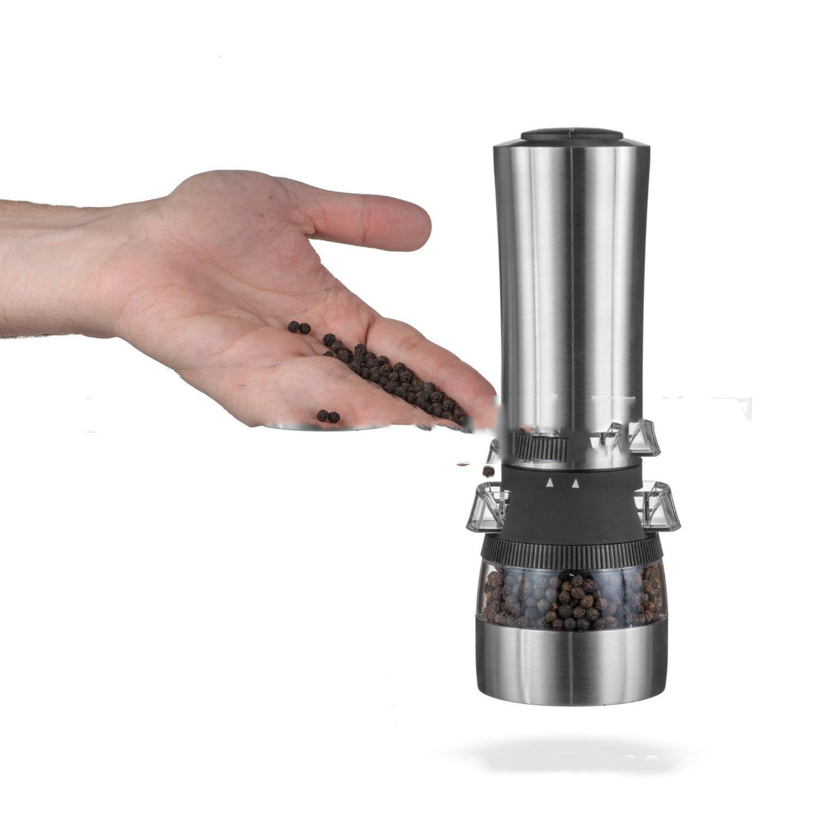 2-in-1 Stainless Steel Pepper Grinder for Kitchen Cooking Tools