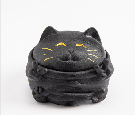 Ceramic Ashtray Set - Chinese Style Modern Office & Home Decor