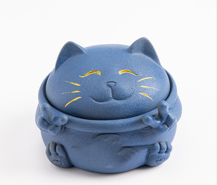 Ceramic Ashtray Set - Chinese Style Modern Office & Home Decor
