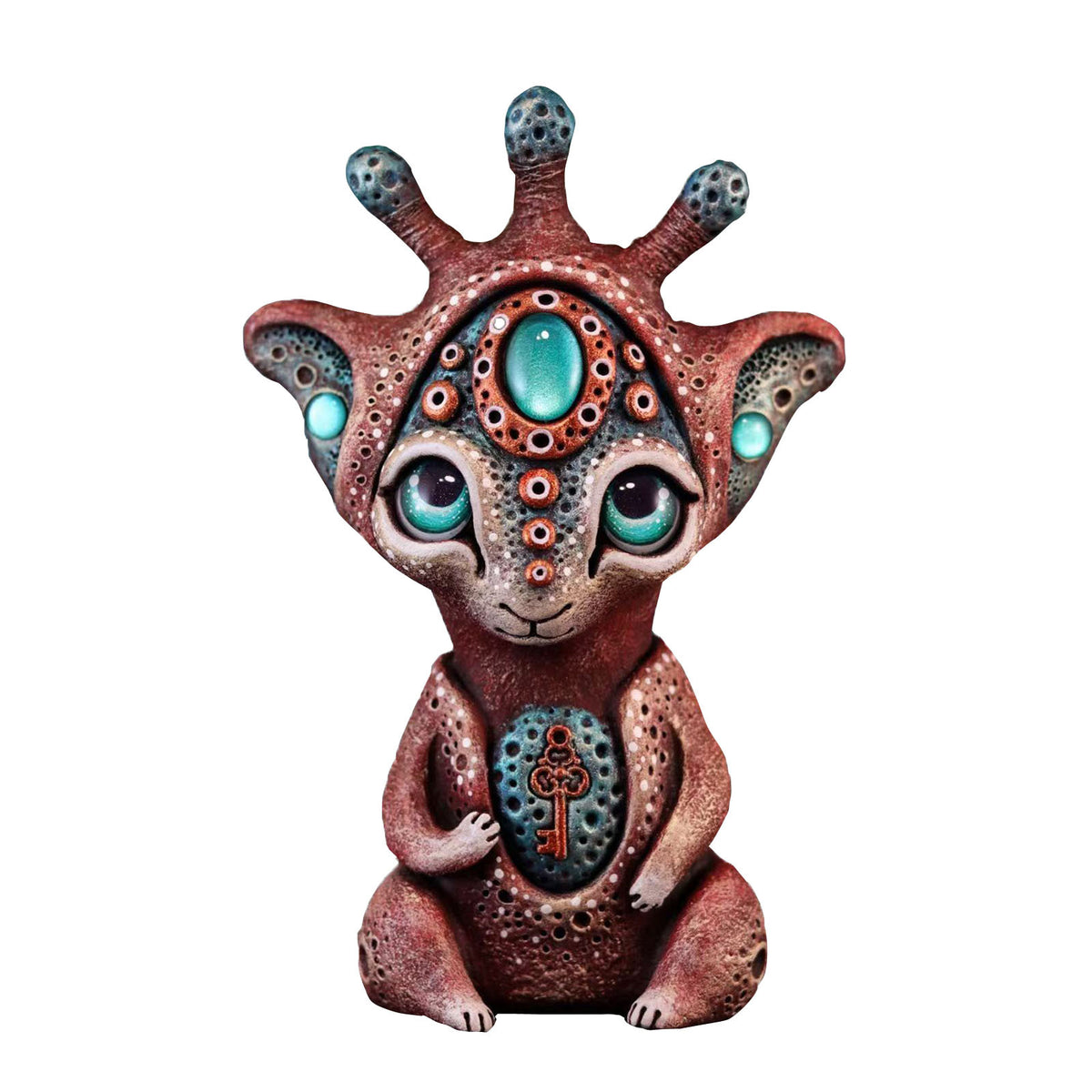 Mythical Fantasy Creature Resin Garden Statue - Handcrafted Home Decor