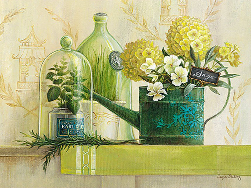 Diamond Painting Kit with Vase Shape - 20x25cm to 40x50cm Square & Round Styles