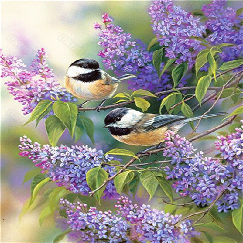 Adult Diamond Painting Kit Bird Wall Art Embroidery - Multiple Sizes & Styles