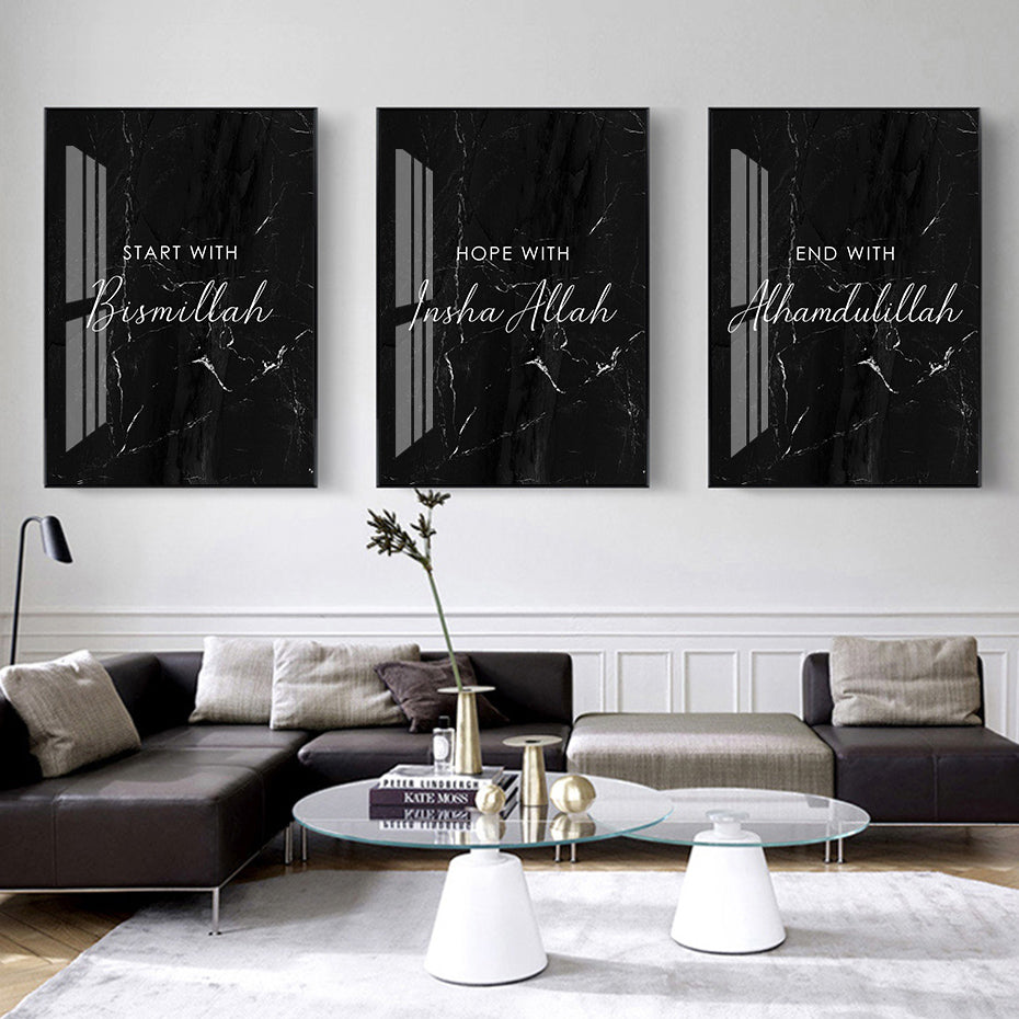 Canvas Wall Art Painting Poster for Home Decor Multiple Sizes & Styles