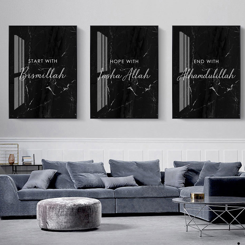 Canvas Wall Art Painting Poster for Home Decor Multiple Sizes & Styles
