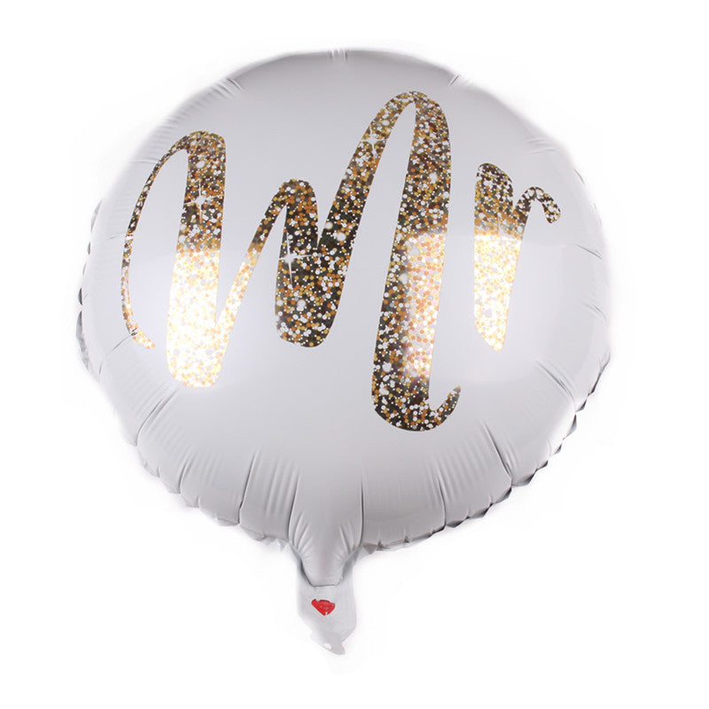 18-Inch Aluminum Foil Balloons for Birthday Party Decorations Set of 1