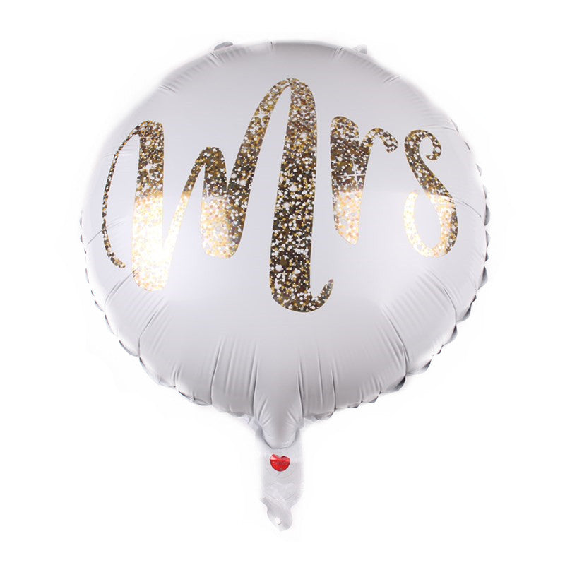 18-Inch Aluminum Foil Balloons for Birthday Party Decorations Set of 1